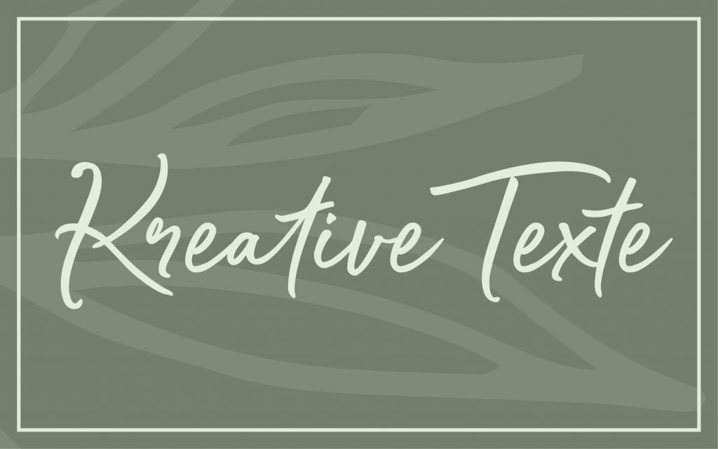 Kreative Texte